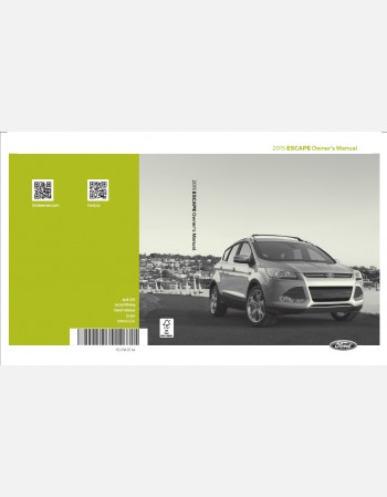 ford escape 2015 owners manual